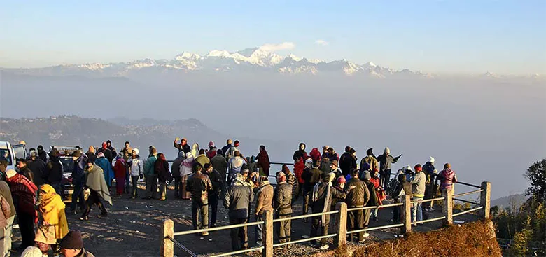 Darjeeling snowfall places, Tiger Hill , Darjeeling