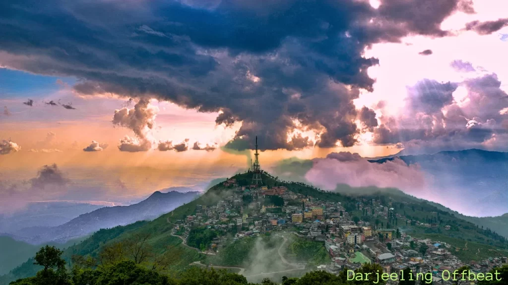 Kurseong town , Darjeeling