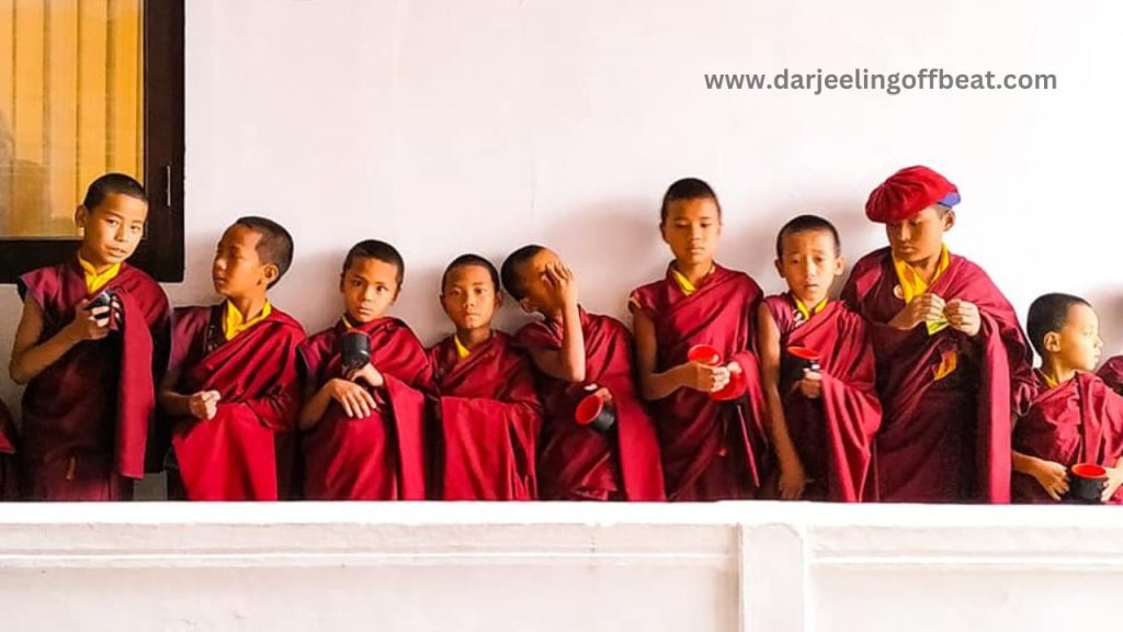 Students in Dali Monastery