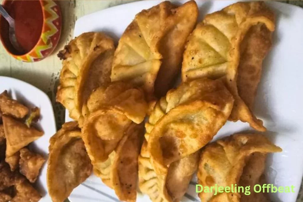 Darjeeling's momo fried