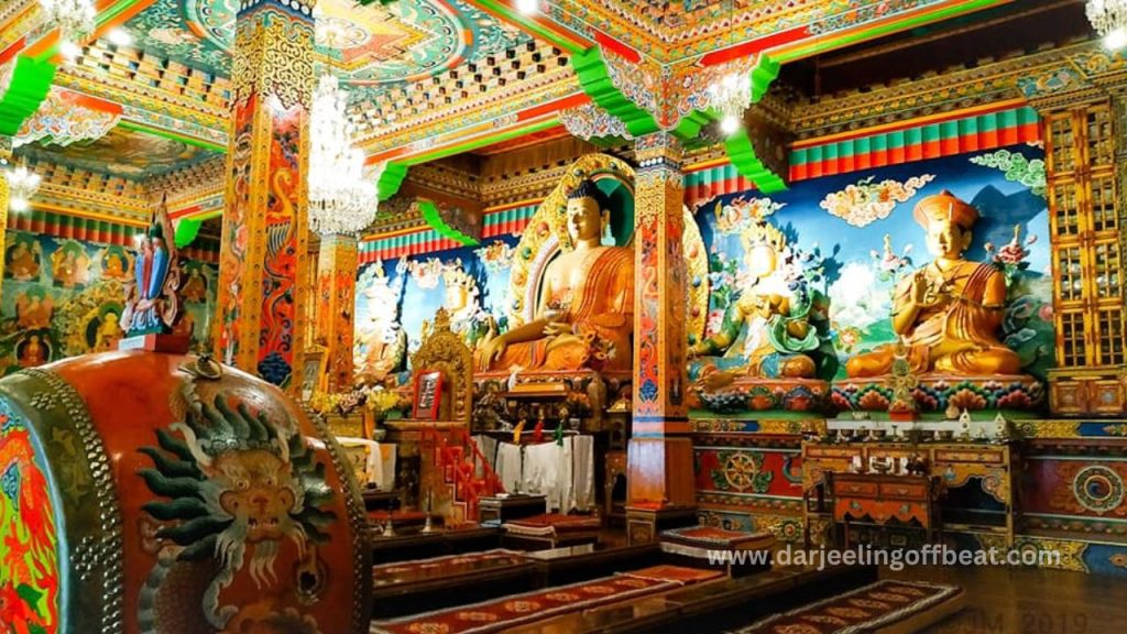 Buddha statue in Dali Monastery