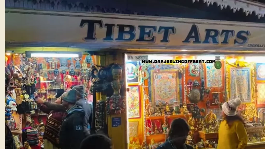 Tibet Art Shop in Darjeeling