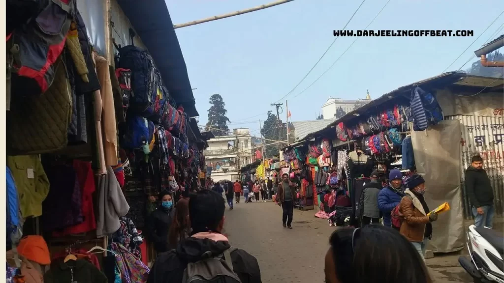 Shopping At Nehru Road Darjeeling
