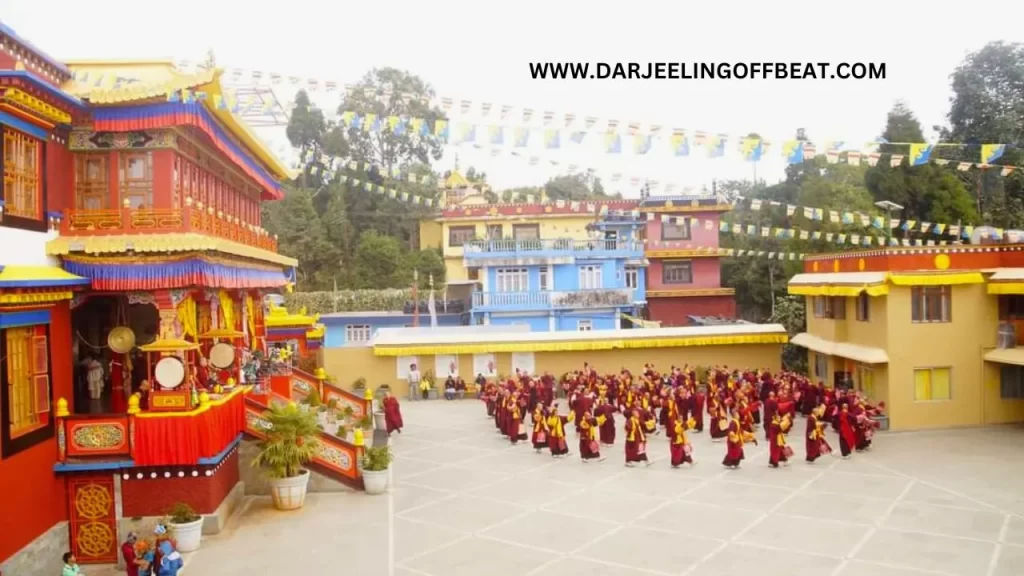 Ground of Bokar Monastery