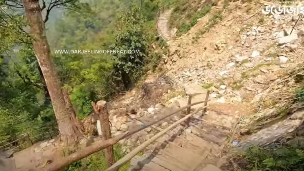 Land slides at Changey