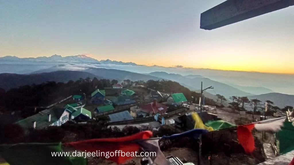 View from Sandakphu Hotel