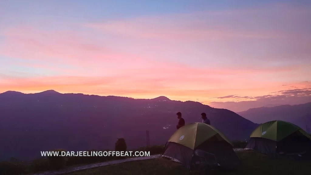 Sunrise from Kagey Tents