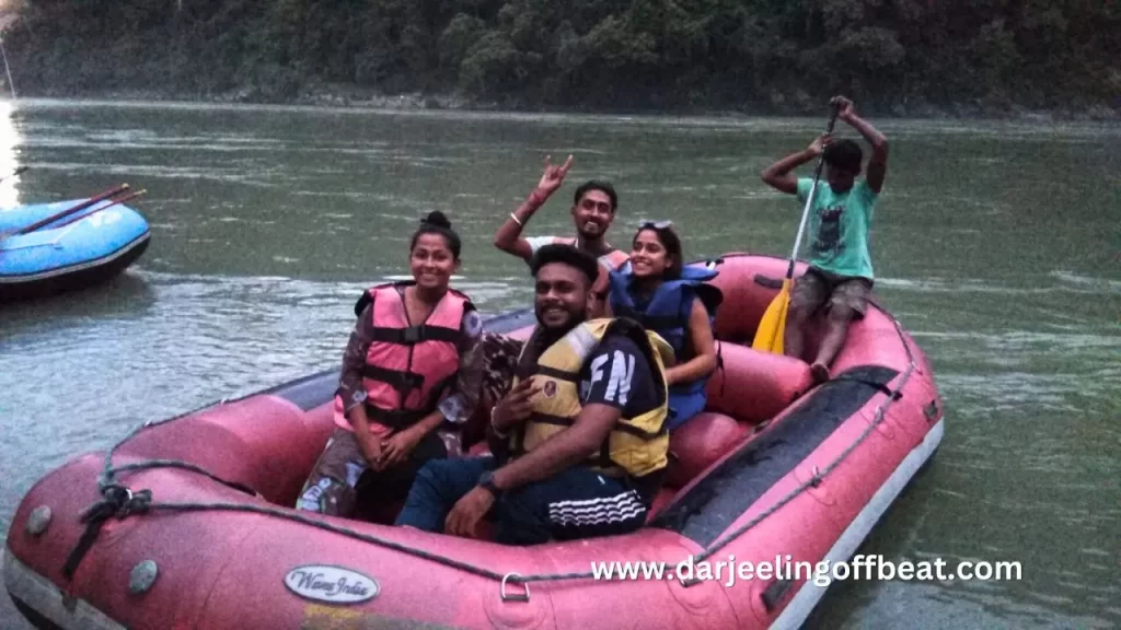 Rafting at Triveni
