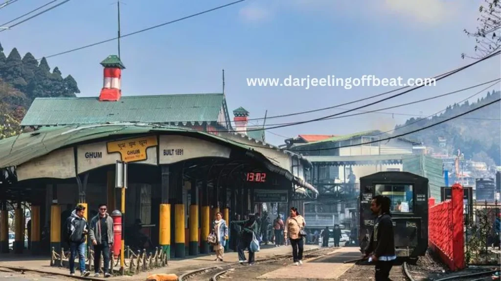 Ghum railway station at Darjeeling