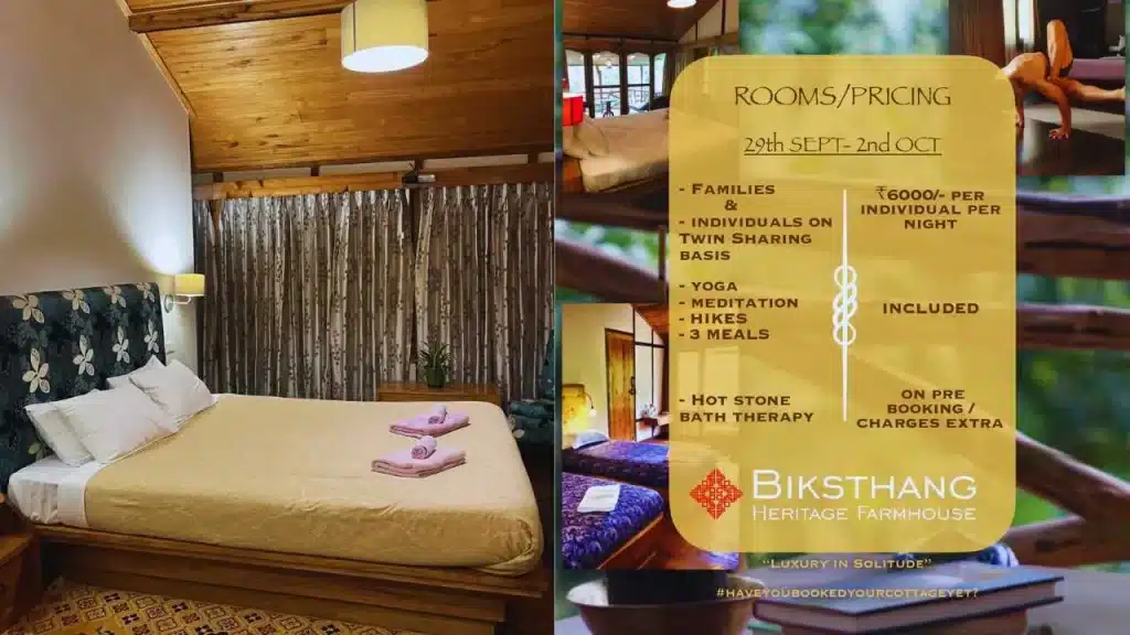 Biksthang Heritage Farmhouse Rates