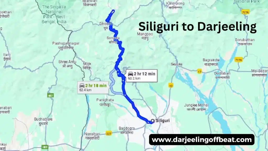 Siliguri to Darjeeling