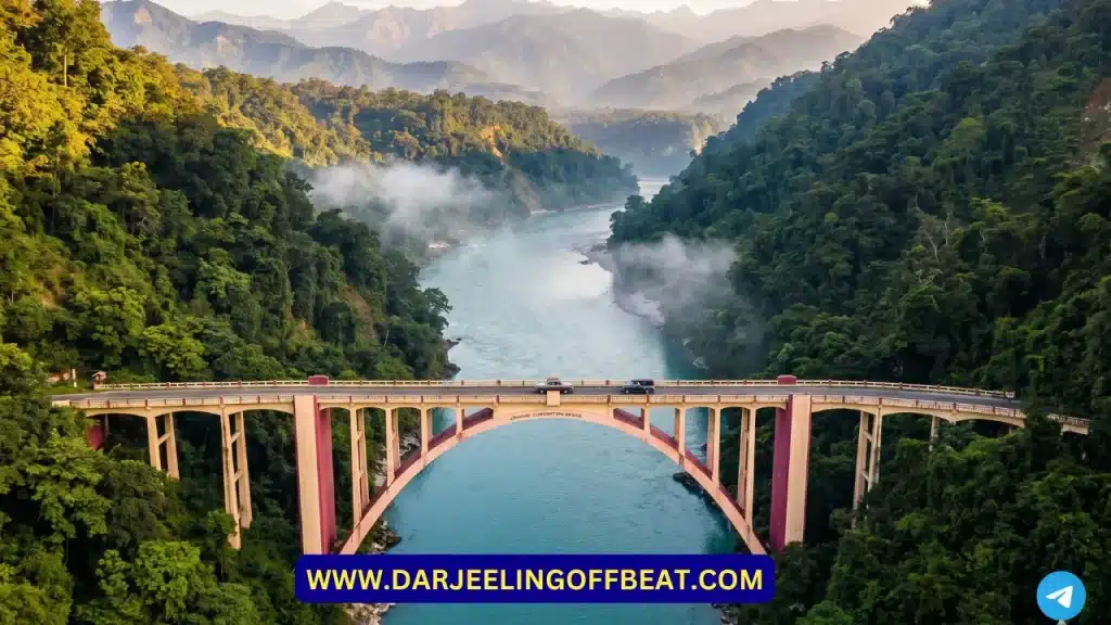 Coronation Bridge on Teesta