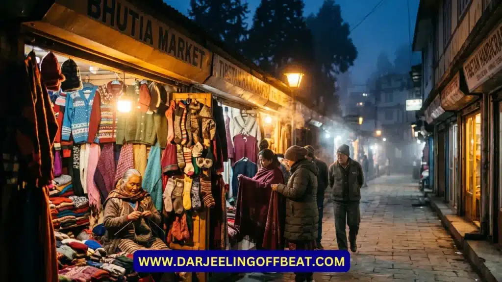 Darjeeling Mall RoaD January evening