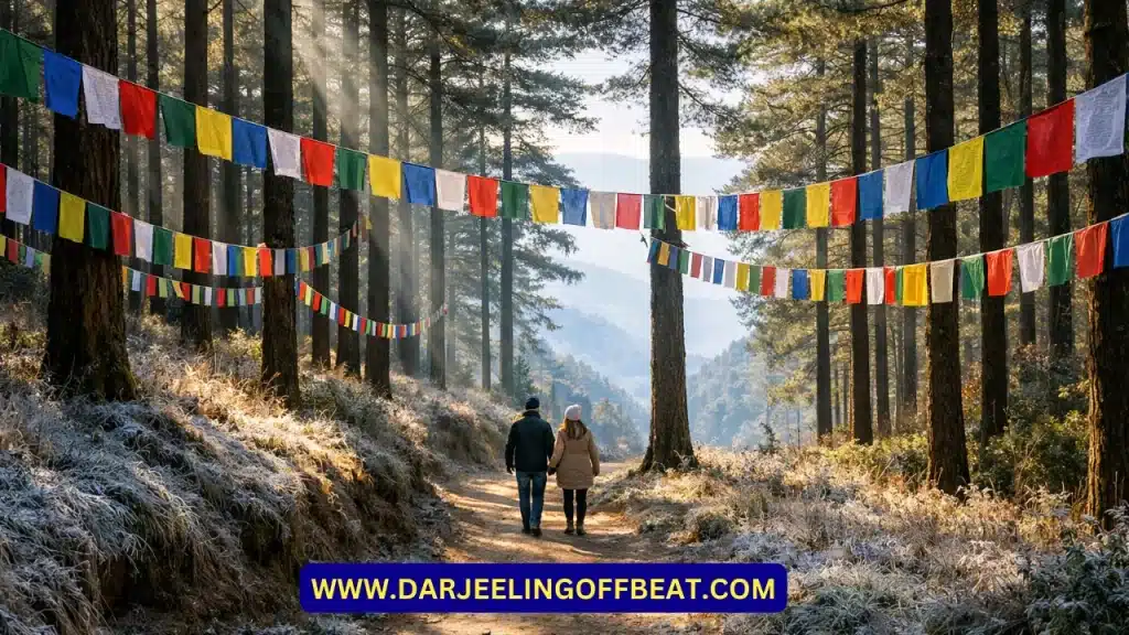 Lamahatta Eco Park near Darjeeling in February