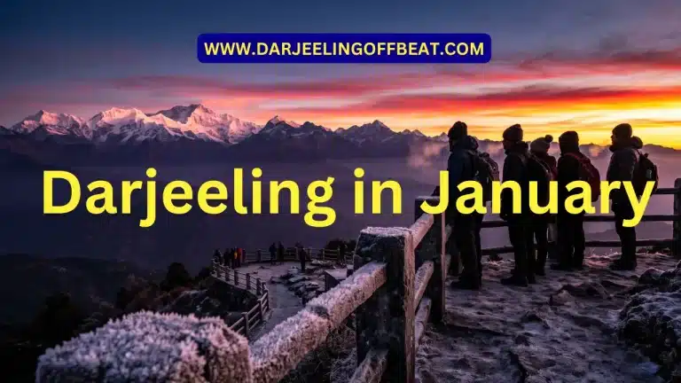 Tiger Hill Darjeeling at 4AM in January