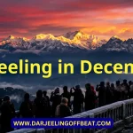 Tiger Hill Darjeeling at dawn in December