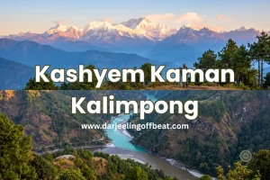 Kashyem Kaman Kalimpong Teesta Rangpo confluence